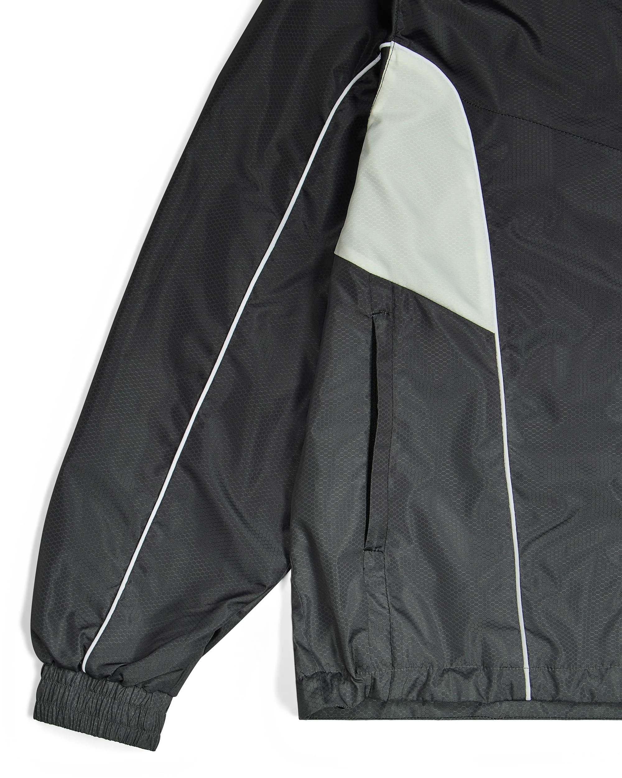 PRE ORDER Silicone Badge Windbreaker - Black - Image 8